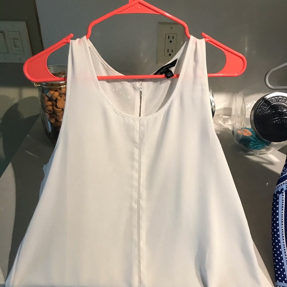 Xs banana republic silk tank